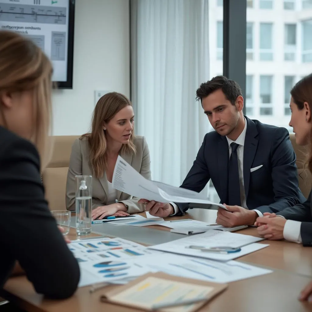 Reunión estratégica con cliente